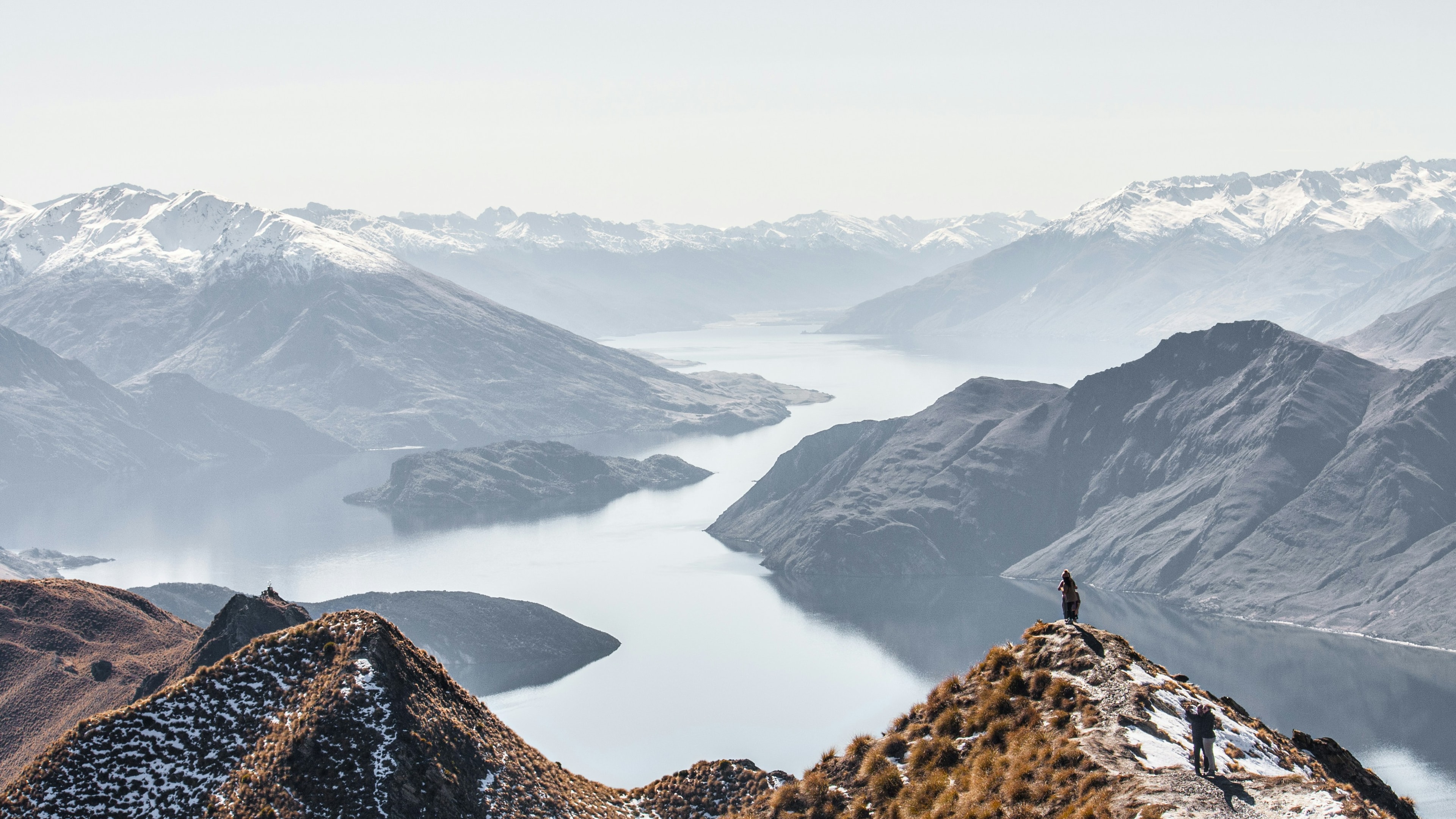 Beautiful Wanaka mountain landscape in Otago, New Zealand - Self-contained van inspection service location